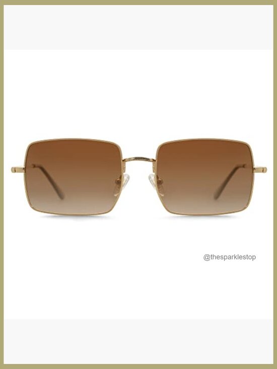 Polarized Sunglasses with Metal Frame, UV400 Protection, Unisex